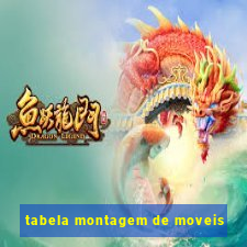 tabela montagem de moveis